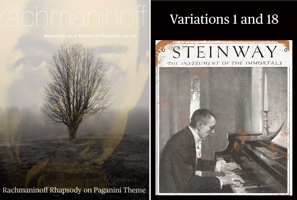 🎼 RACHMANINOFF: RHAPSODY ON PAGANINI&nbsp;THEME